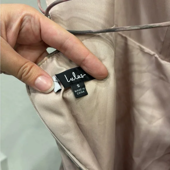 NWOT Lulus Most Beautiful Day Pink Multi Floral Print Organza Maxi Dress - Picture 7 of 10